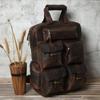 Buffalo Leather Backpack Shoulder Bag Laptop Rucksack Office Handbags 17 In