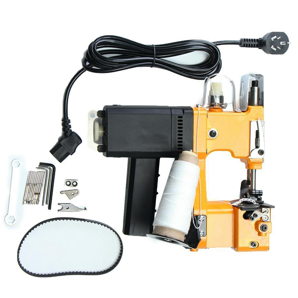 220V Mini elektrický šicí stroj Ruční uzavíračka sáčků Šicí těsnicí stroje Sada na textil se zástrčkou