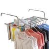 14cm Stainless Steel Folding Drying Rack Balcony Indoor Window Shoe Rack Balcony Telescopic Hanging Clothes Rack Walls Balcony