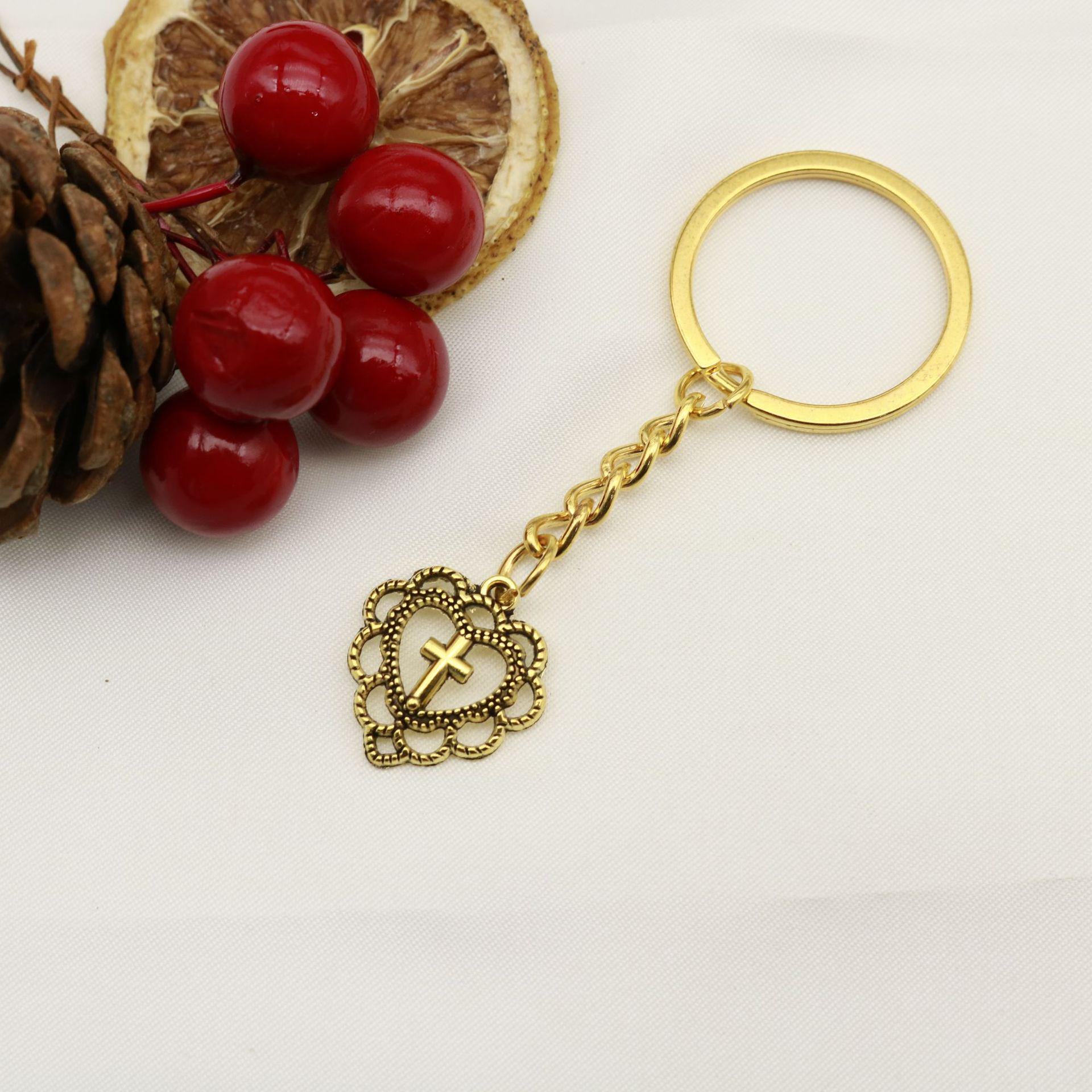 Heart Cross Keychain Pendant - Hot Selling Jewelry