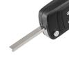 Key Case for Opel Astra J Insignia A Meriva B Zafira C Mokka Chevrolet Orlando Aveo - Phonillico® 2 Button Remote Control Plip