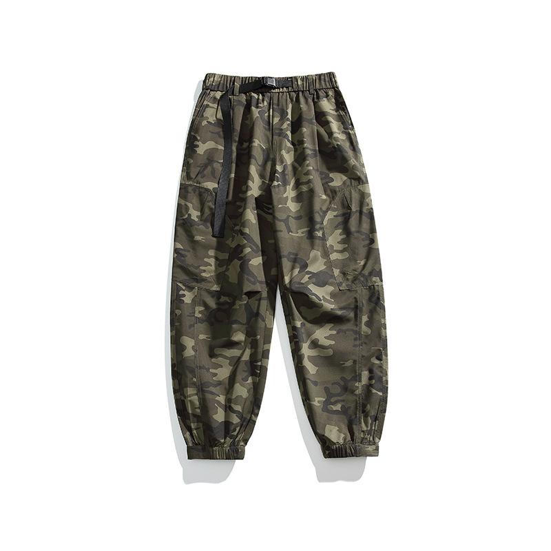 Jarní novinka Outdoor Soft Shell Three Anti-Assault Kalhoty Overaly Funkční kalhoty Trend Sport Volné trsy nohou Běžné kalhoty