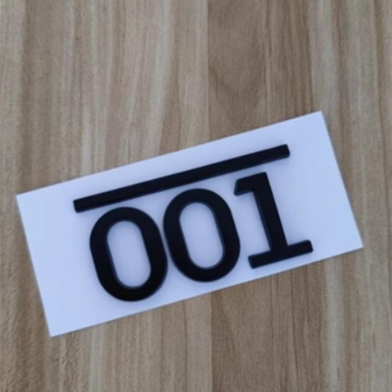 Car Rear Wordmark Sticker, For Zeekr 001