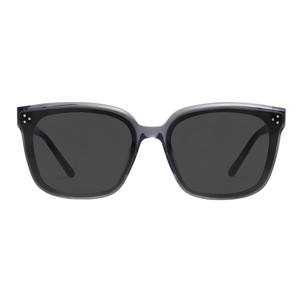 Gentle Monster Square Sunglasses With Logo Inlay Unisex Sunglasses Black DEAR-G1