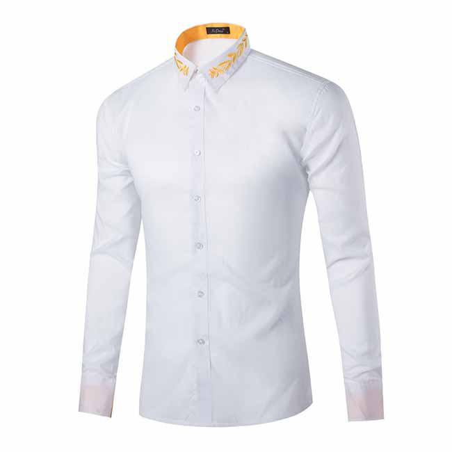 Buy Long Sleeve Men Dress Shirt Fashion 