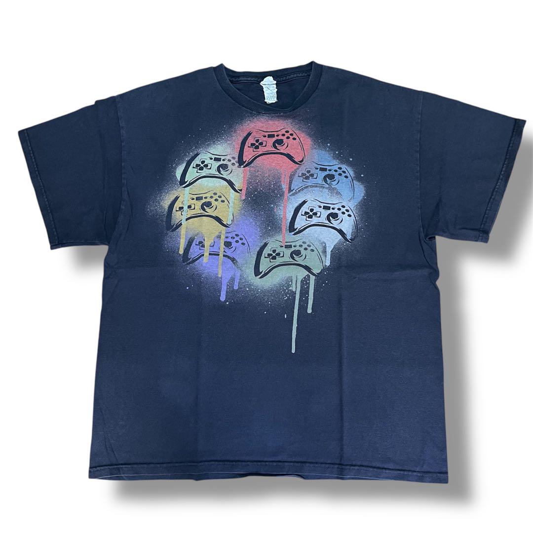 

[USED] Delta 90s 00s Game Controller Graphic T-Shirt, Faded