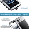 Heavy Duty Armor Metal Shockproof Screen Film Aluminum Case For iPhone 18 17 Air 16e 17e 16 15 14 13 12 11 Pro Max 7 8 Plus X XR