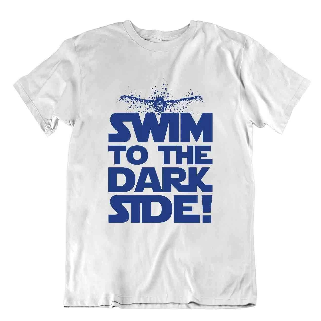 Swimm To The Dark SideT-SHIRT Sporting Hobby Tshirt Classic Elegant Sports Tee L