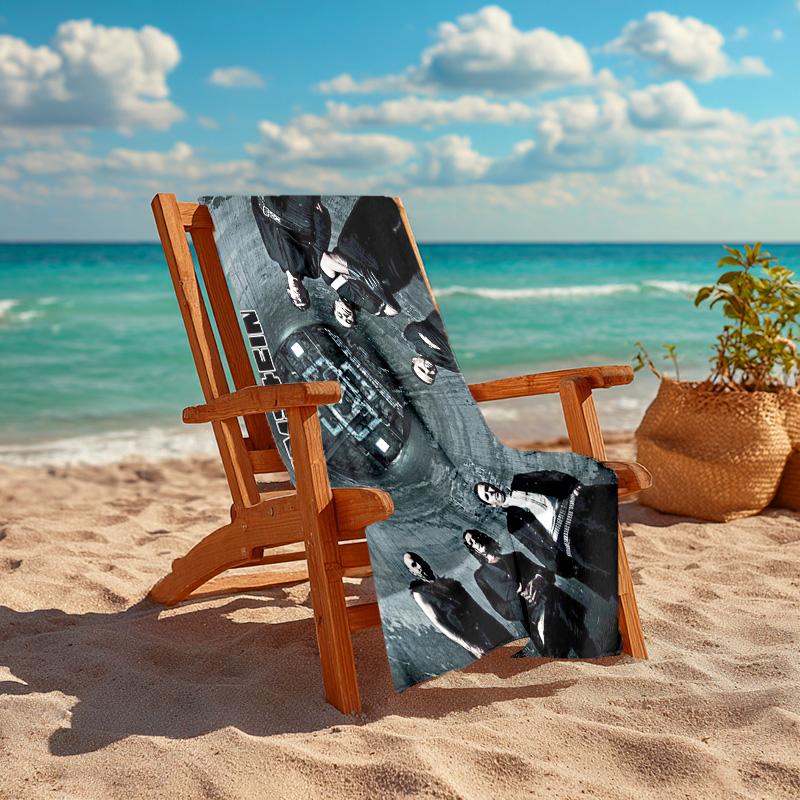 Till Lindemann, Lead Singer of the German Heavy Metal Rock Band Rammstein, Outdoor Camping Vacation Swimming Beach Scarf Decorative Blanket F10
