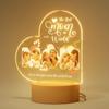 Bemaystar Personalized Mothers-Day Gift: Acrylic LED Night Light with Picture, Gifts for Mom, Stepmom, Mother In Law