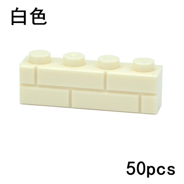 MOC City Thick Wall Figures Bricks 1x2 1x3 1x4 1+2 Dots Building Blocks Compatible 15533 98283 Educational House Contruction Toy