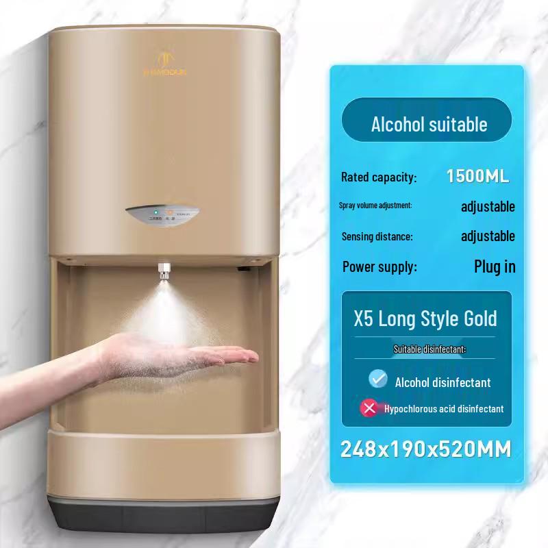 MODUNFUL Automatic Wall-Mounted Hand Sanitizer Dispenser