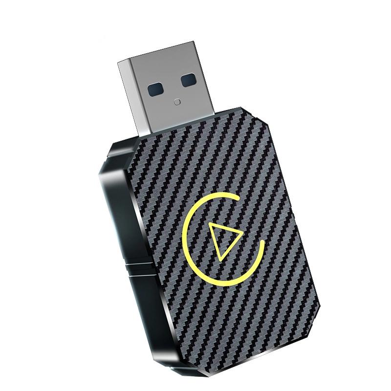 

Wired To Wireless Carplay Box Upgrade Android Smart Car Machine Interconnection Module Car 5.1*2.8CM серебряный