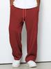 European and American men's spring and autumn tide brand drape straight sweatpants wide-leg sports casual trousers
