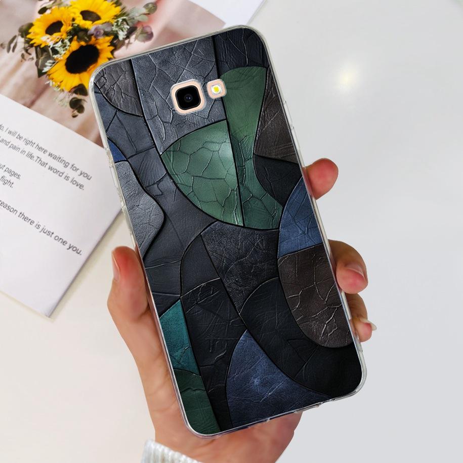 For Samsung Galaxy J4 Plus 2018 Phone Case Fashion Flower Soft Silicone Cover For Samsung J4 J 4 Plus 2018 J4+ J415F J4Plus Capa