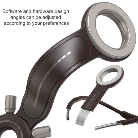 Magnetic Neck Phone Holder Adjustable Height Neck Phone Stand Hands Free Chest Tripod Mount for Most Phones