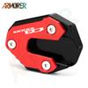 Motorcycle Accessories For HONDA CB 1000R CB1000R CB1000 R CNC Kickstand Foot Side Stand Extension Pad Support Plate 2018 -