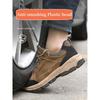 Men Safety Shoes Steel Toe Work Shoes Indestructible Anti-smash Anti-puncture Work Sneakers Protective Safety Boots