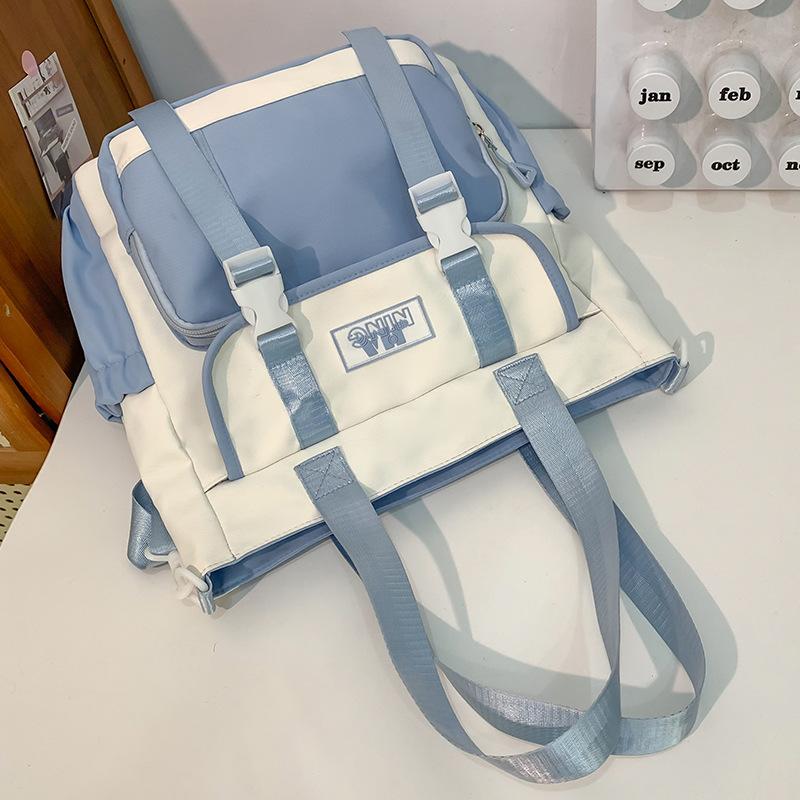 Children's Schoolbags Elementary School Students  Girls Junior High School Students  Large Capacity  High Appearance  Two Piece Backpack