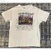 Vintage 1985 We Are The World USA For Africa T Shirt L Michael Jackson Bob Dylan Vintage Washed Streetwear Graphic Breathable