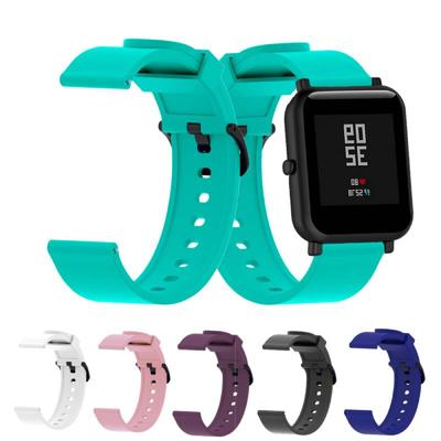 Silicone Sport Strap For Xiaomi Huami Amazfit Bip Smart Watch Replacement Band Bracelet Watch Strap