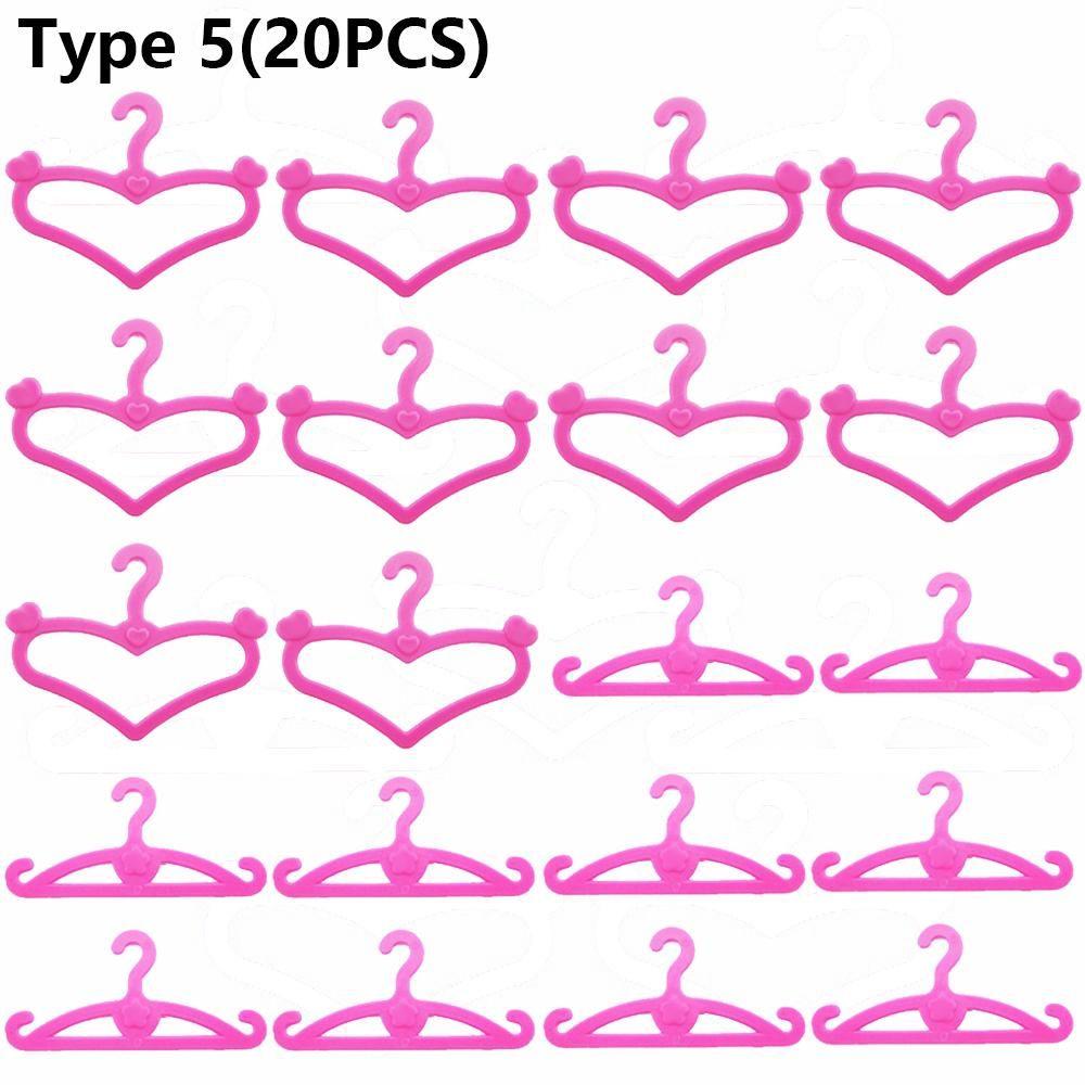 Міні-гардероб Аксесуари для ляльок Мініатюрні вішалки для одягу Меблі для лялькового будиночка 1:6 Масштаб