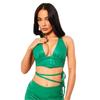 Missy Empire Womens/Ladies Faux Leather Corset Top