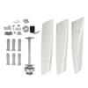 Maglev Vertical Wind Turbine 300W Aerodynamic GFRP Blade Low Torsion Vibration Quiet Wind Power
