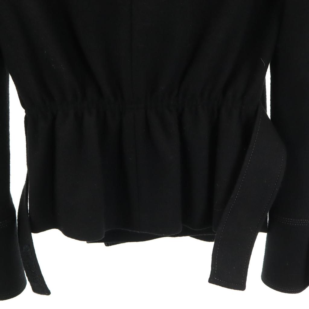 Terno de saia de lã com notas cítricas Conjunto 36/34 preto Feminino Usado