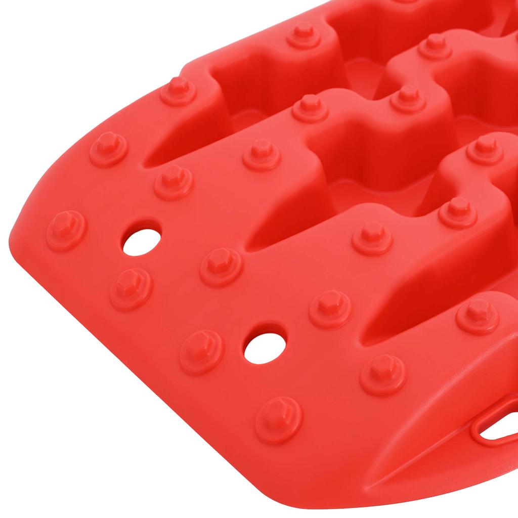 Traction Plates 2 pcs Red 57.5 x 30.5 x 5.5 cm