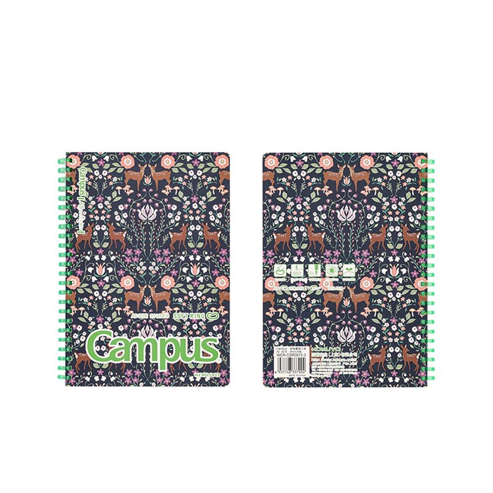 A5/B5 Soft Coil Notebooks 160 Pages 180° Lay-Flat Notepad Creative Student Class Notebooks  Student