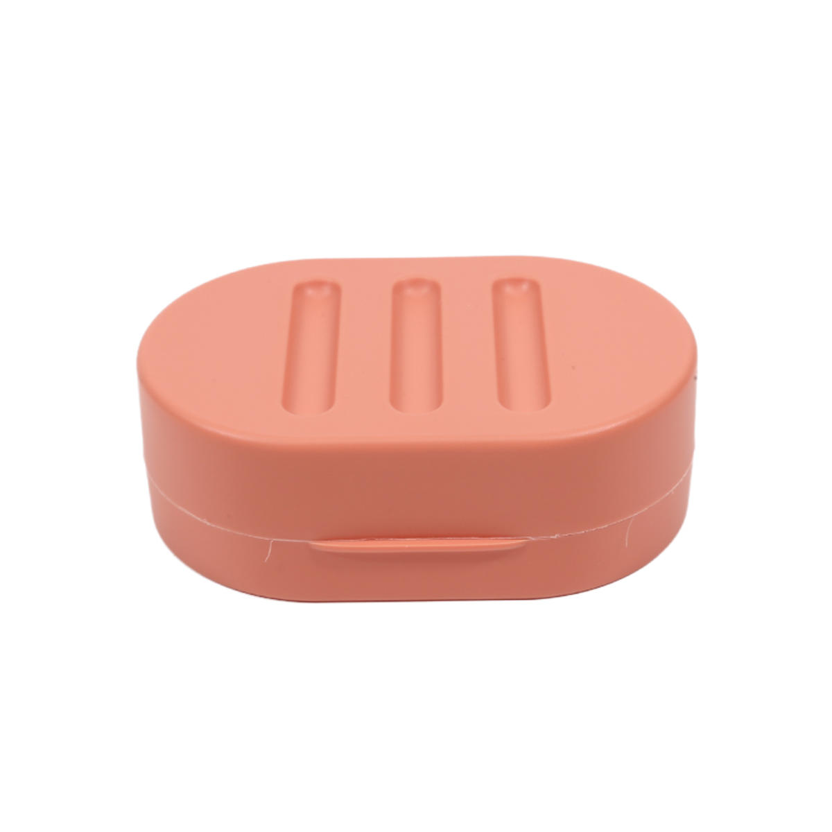 

Круглая дорожная мыльница Портативная мыльница-подставка с крышкой Водонепроницаемый герметичный контейнер для ванной душа Ванные гаджеты L розовый