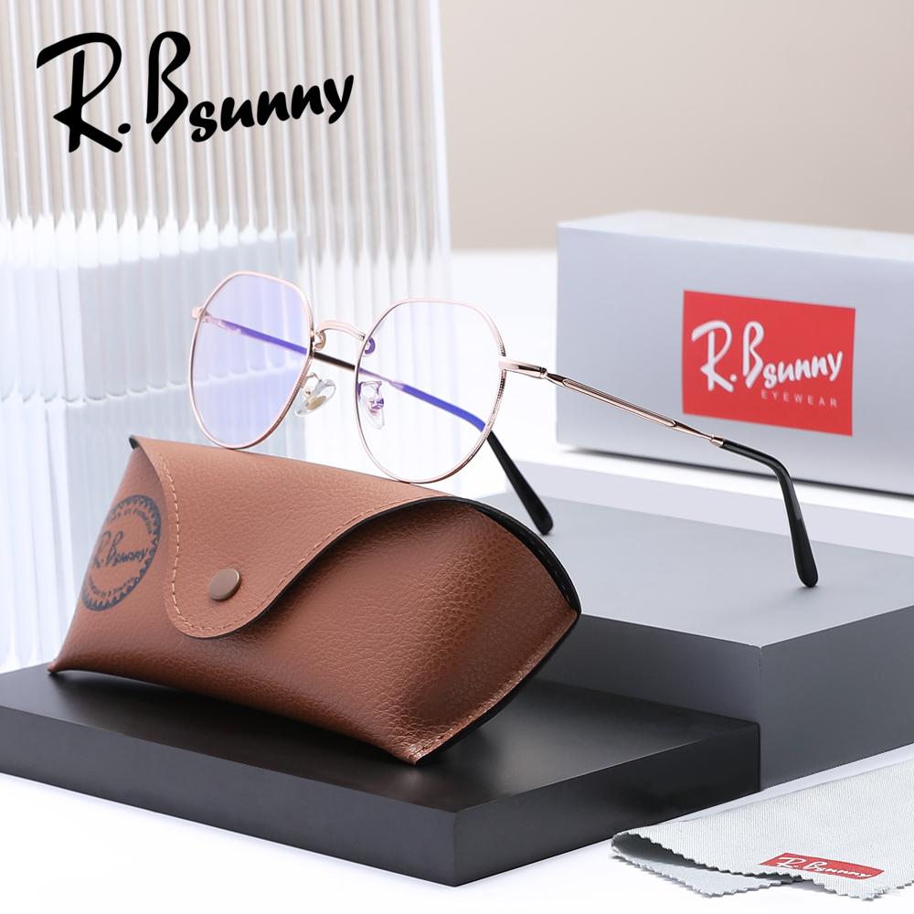 

Круглые очки с защитой от синего света для мужчин/женщин, тонкая оправа, сплав, очки с прозрачными линзами, компьютерные очки, блокирующие синий свет