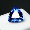 Fabulous Tanzanite Blue Natural Trillion Cut 12.30 Ct Certified Loose Gemstone