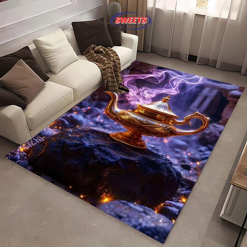 Dream Wishing Light Carpet Bedroom Living Room Kitchen Floor Rugged Children's Room Non-slip Mat Home Decor Nice Gift for Friend