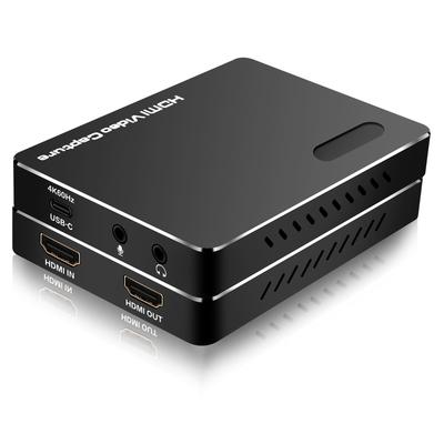 ACHAVE HDMI Capture Card USB 3.1, 4K60 HDMI 2.0 Video Capture Card VRR HDR, 2K144FPS 1080P240FPS, MJPEGYUY2NV12I420XRGBP010, Ultra Low Latency HDMI