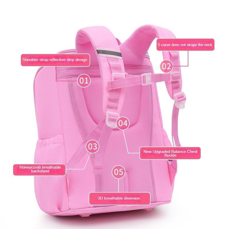 Wasserdichte Schultaschen für Jungen Tasche für Mädchen HT1503