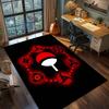 Naruto Anime Rug Carpet Large Area Rug Non Slip Washable Floor Mat Gamer Room Bedroom Home Decor