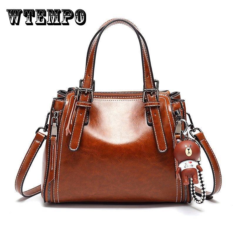 Buy Genuine Leather Handbags Luxury Women Messenger Bags Bolsa Feminina