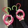 Multifunctional Scarf Rack Home Bedroom Display Stand Dopamine Round Scarf Tie Rotatable Hook
