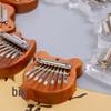 8-Ton Mini-Daumenklavier: Massivholz & Kristall Transparentes Kalimba