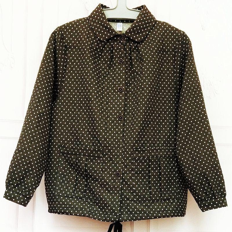 Cotton and Linen Jacket Women's Loose Spring and Autumn Retro Thin Large Size Long-sleeved Shirt Top