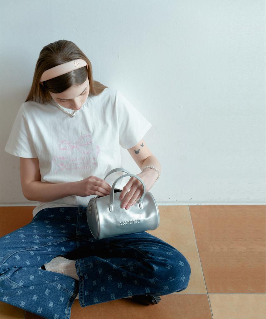 Anoetic Anc Mallow Round Bag_Silver