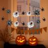 Paper Spider Web Hanging Flag Black Happy Halloween Decoration  Home Decoration