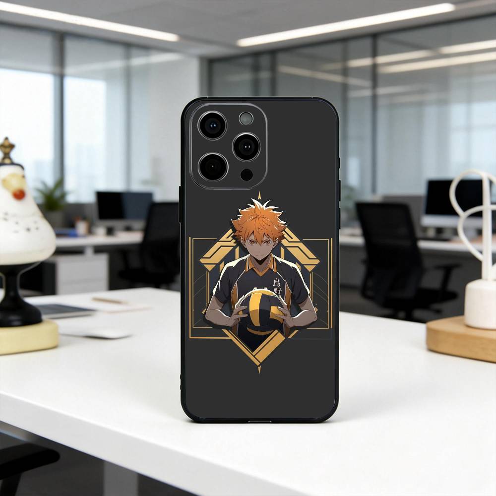 S-Shoyo H-Hinata JUNGE H-Haik-yu Handyhülle Silikon Weich Für IPhone 17 16 15 14 13 12 11 X XR Plus Pro Max Plus