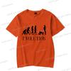 Funny BDSM Evolution T-Shirts for Men Women Harajuku BDSM Evolution Trend Streetwear Round Neck Short Sleeve Unisex T Shirt