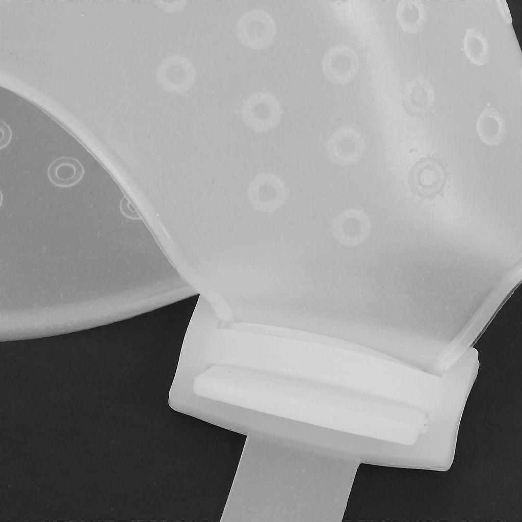 Reusable Silicone Highlight Hair Cap With Hook And Needle Hair Dyeing Staining Tools Punched Hole Cap Hair Coloring Products For Salon Home Use