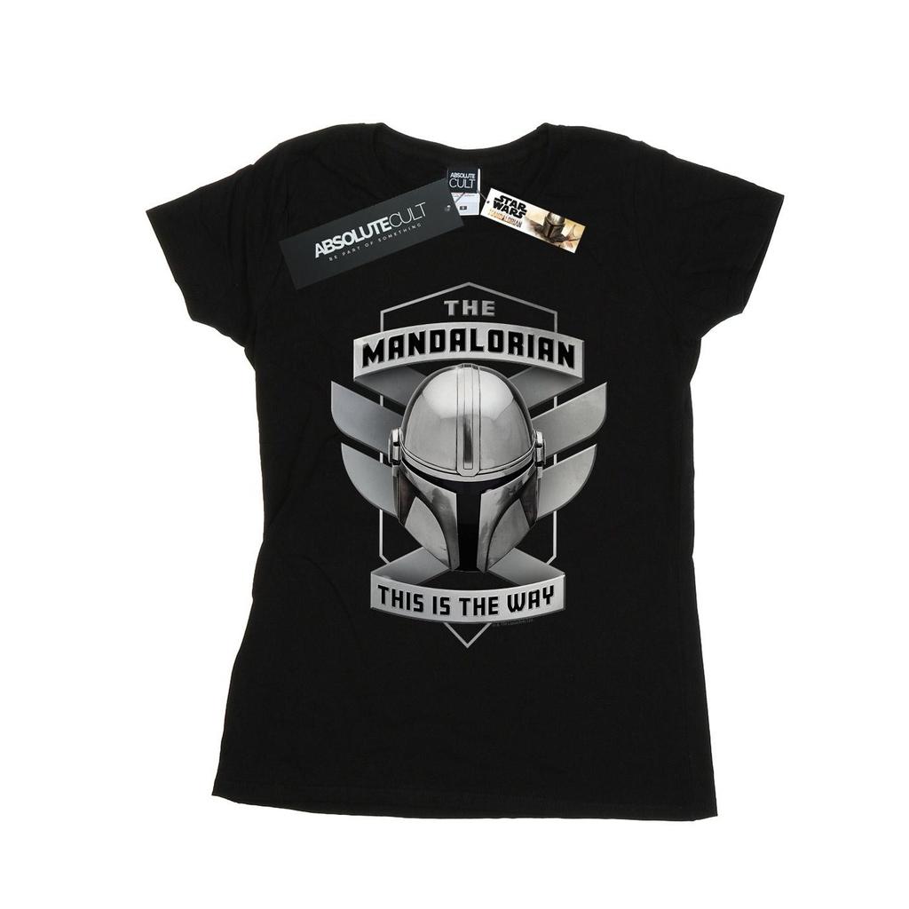 Star Wars Womens/Ladies The Mandalorian This Is The Way Mando Cotton T-Shirt