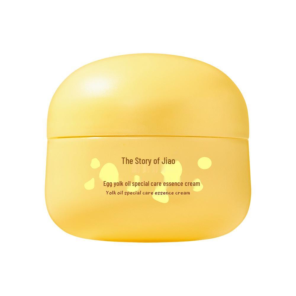 Jiao Zhi Egg Yolk Oil Face Cream: Hydrating & Nourishing Skincare for Autumn/Winter - Suitable for Infants