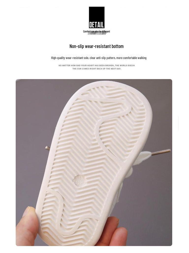 2026 Cute Cartoon Toddler Board Shoes - Korean Style Spring/Autumn Shell Toe Walking Shoes for Boys & Girls